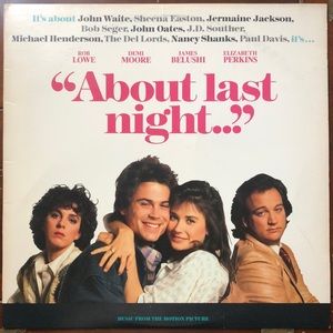 About Last Night Motion Picture Soundtrack Vinyl Lp '86